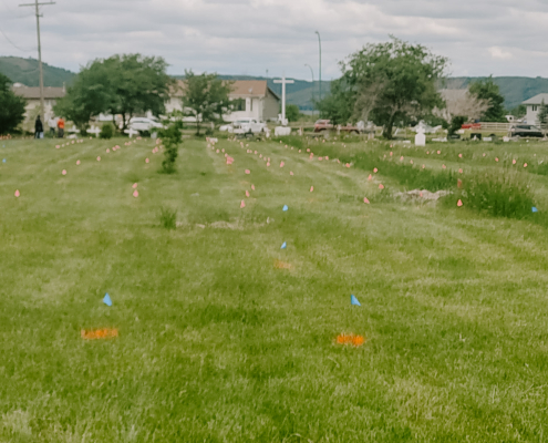 Cowessess First Nation - Unmarked grave findings